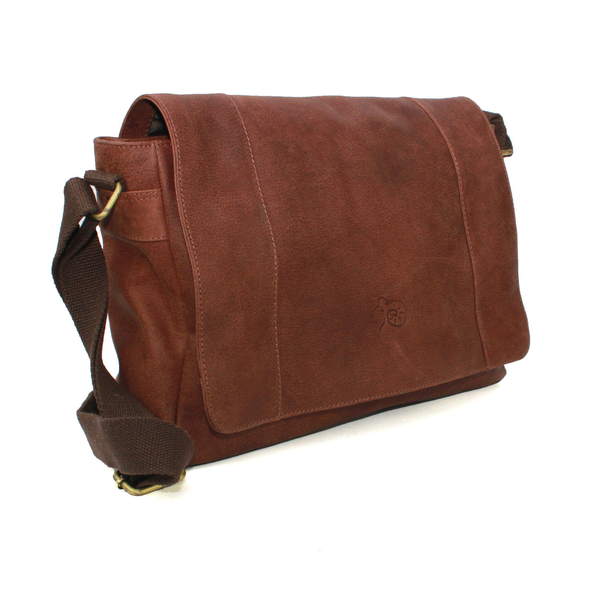 Side leather bag hot sale for mens